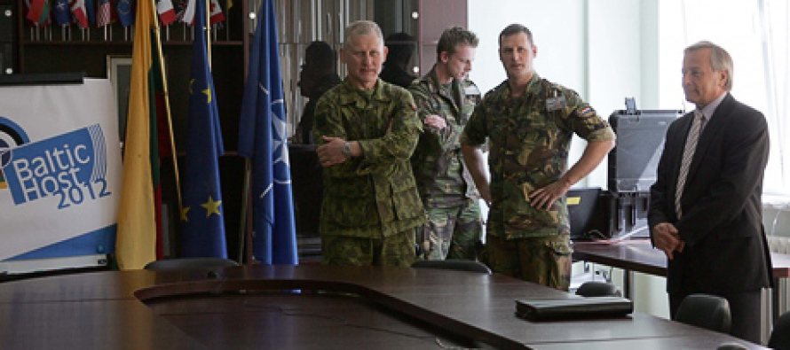 Пройдут военные учения Балтийских стран „Baltic Host 2012”