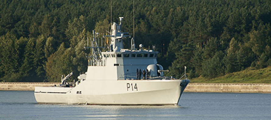 Корабль литовских ВМС будет участвовать в международных учениях