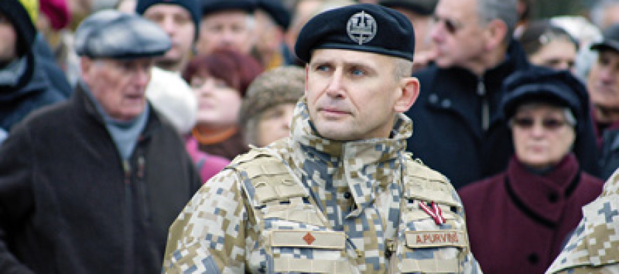 Прошла церемония смены командира 54-го Инженерно-технического батальона Земессардзе