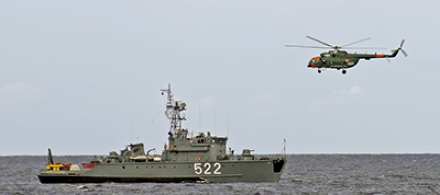 Бригада кораблей охраны водного района Балтийской ВМБ отмечает 69-ю годовщину со дня образования