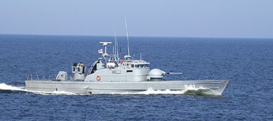 Учебному центру Морских сил передан патрульный корабль «Zibens»