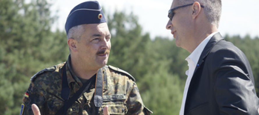 Предложение организовать встречу министров обороны Балтийских стран и Германии
