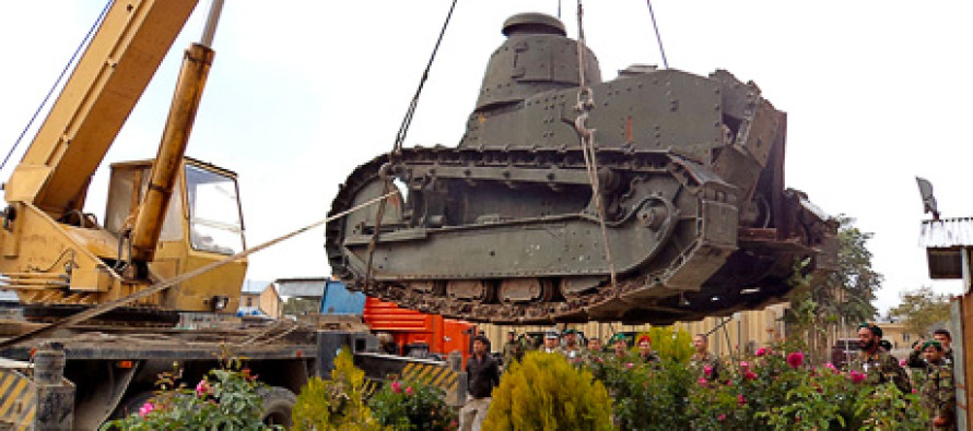 Исторический танк вернётся в Польшу из Афганистана