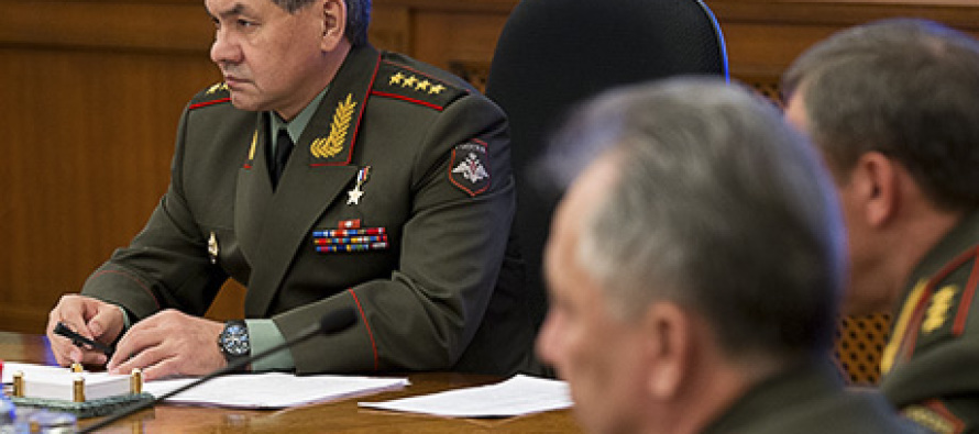 Генерал армии Сергей Шойгу представил руководящему составу Минобороны военачальников, назначенных на новые должности