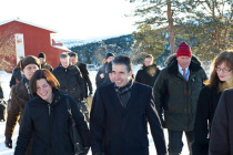 Генеральный секретарь НАТО 14 января совершил визит в Швецию