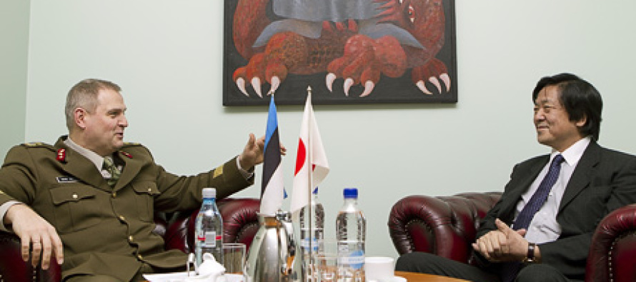 Командующий Силами обороны Эстонии встретился с послом Японии
