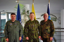 Литовские командиры посетили Рамштайн