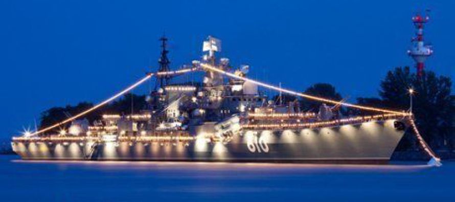 Флагману Балтийского флота эсминцу «Настойчивый» — 20 лет