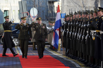 Визит в Литву командующего вооружёнными силами Хорватии