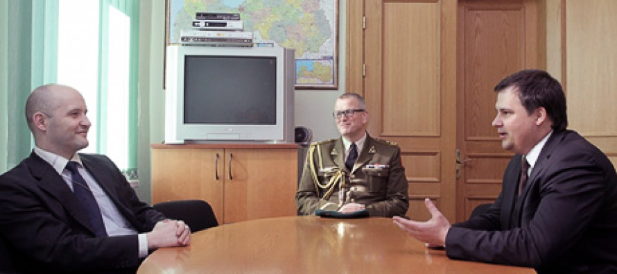 Вице-министр обороны Литвы посетил Ригу