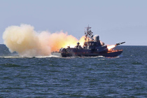 Ракетные стрельбы кораблей Балтийского флота