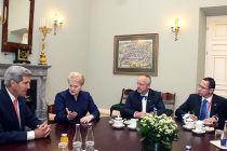 Госсекретарь США Джон Керри прибыл в Вильнюс