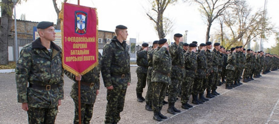 Морпехи отправились на учения