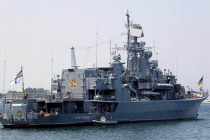 Флагман ВМС Украины в Одессе