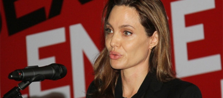 Аджелина Джоли против насилия