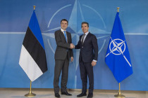 Визит премьера Эстонии в НАТО