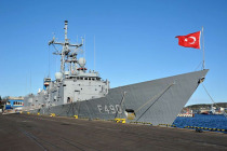 Турецкий фрегат в Гдыне