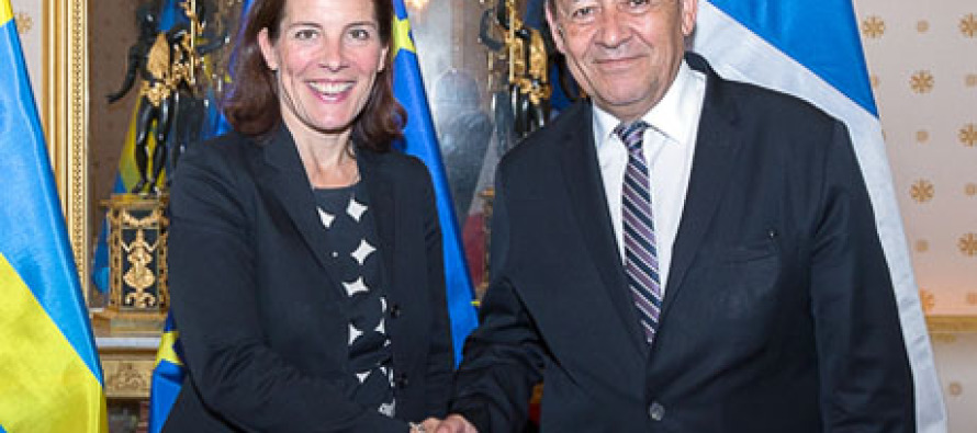 Встреча министров Швеции и Франции