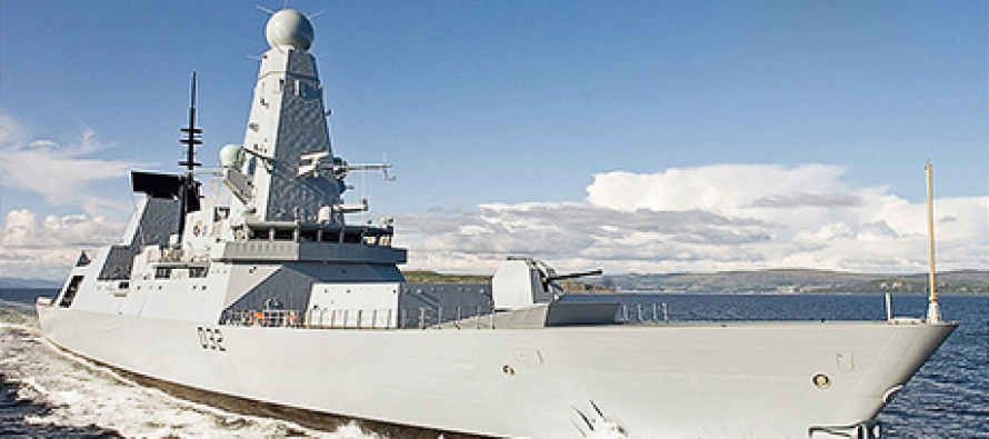 Королевский ВМФ получил новый эсминец