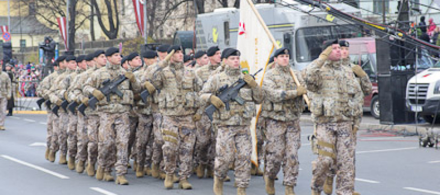 1-й пехотный батальон отмечает 20-ю годовщину со дня образования