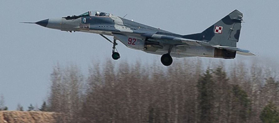 Патрулирование в балтийском воздушном пространстве приняли польские истребители