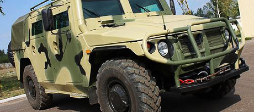 Российская армия получила высокомобильный и защищенный комплекс РЭБ на базе бронеавтомобиля «Тигр-М»