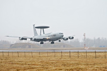 AWACS на авиабазе Зокняй в Шяуляе