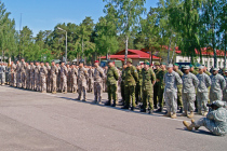 Учения Saber Strike 2012. Церемония открытия