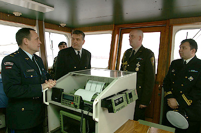 Морским силам Латвии 15 лет
