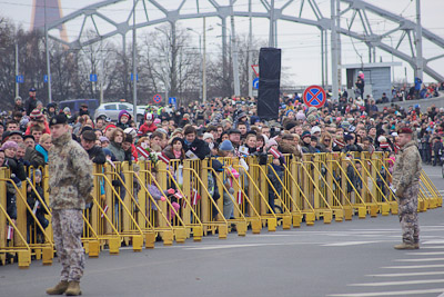 Парад 18 ноября в Риге