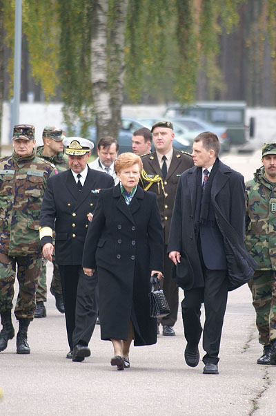 Президент в Адажи