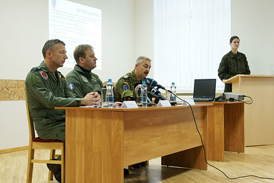 AWACS на авиабазе Зокняй в Шяуляе