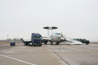 AWACS на авиабазе Зокняй в Шяуляе