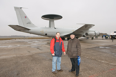 AWACS на авиабазе Зокняй в Шяуляе