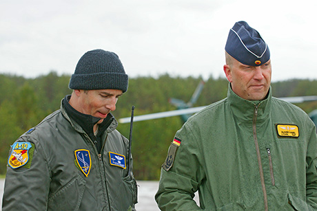 Балтийская региональная тренировка в воздухе. BRTE XII