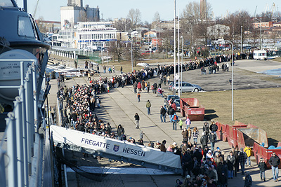 Визит фрегата «Hessen»