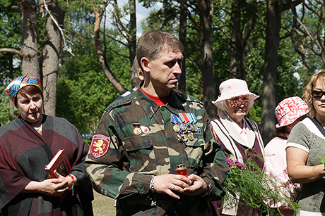 Церемония в Екабпилсе