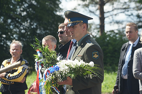 Церемония в Екабпилсе