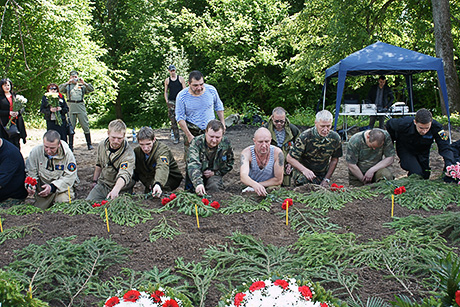 Церемония в Екабпилсе