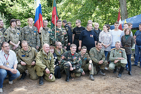 Церемония в Екабпилсе