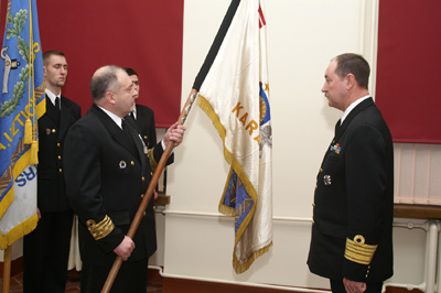 Новый командир Морских сил Латвии