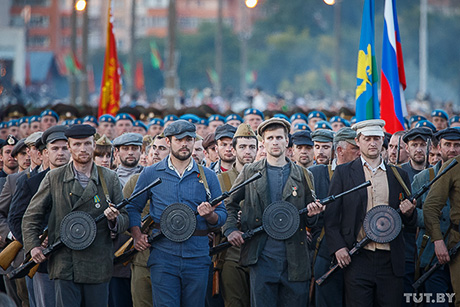 Юбилейный парад в Минске