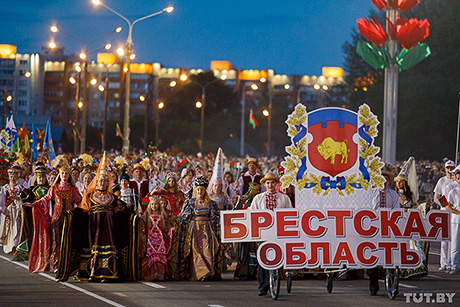 Юбилейный парад в Минске