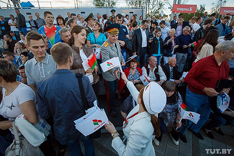 Юбилейный парад в Минске