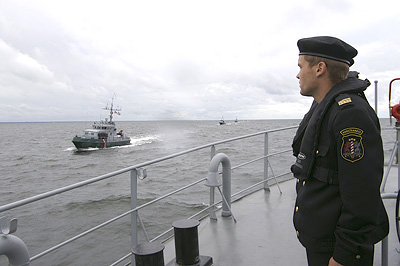 Морские пограничники Латвии
