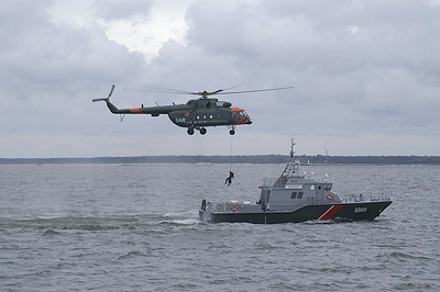 Морские пограничники Латвии