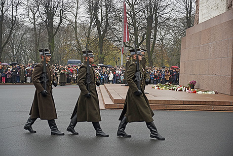 Парад в День Лачплесиса