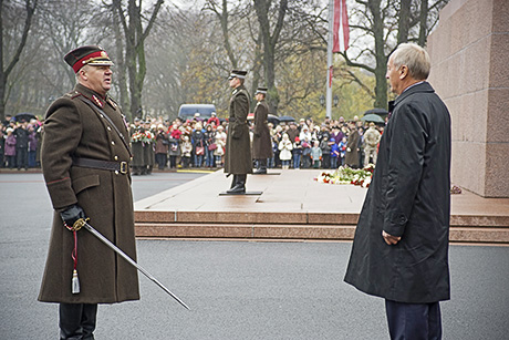 Парад в День Лачплесиса