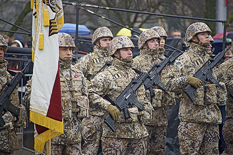 Парад в День Лачплесиса