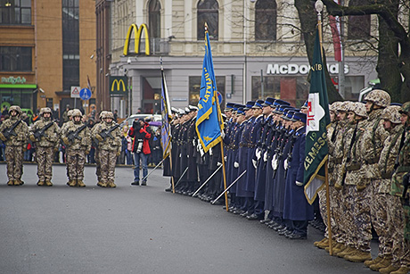 Парад в День Лачплесиса